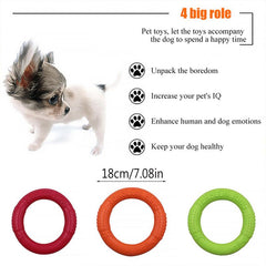 Interactive Pet Toy Dog Training Flying Disc Outdoor Sport Toy