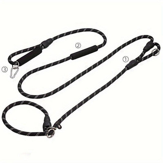 Reflective Hands Dog Leash For Hiking Walking And Running