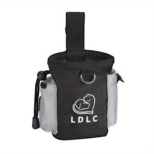 Portable Dog Treat Pouch with Waist Clip for Training and Outdoors