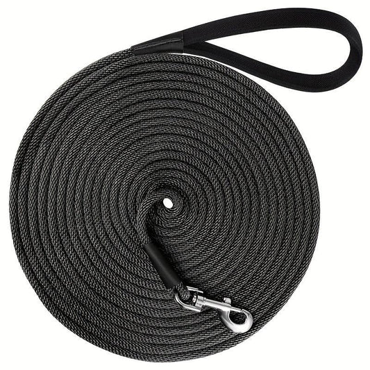 Heavy Duty Dog Leash 10MM 15FT 30FT 50FT Training Leash