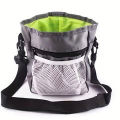 Portable Pet Treat Pouch Waist Bag Crossbody Pet Snack Bag