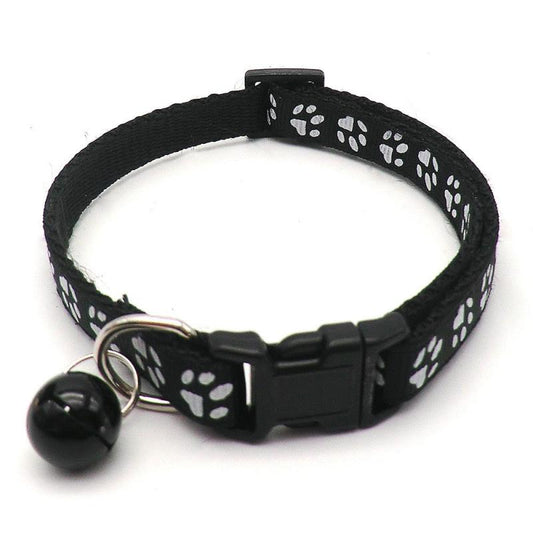 Adjustable Pet Collar with Bell for Small Dogs and Cats
