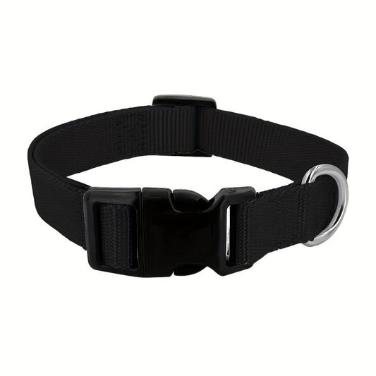 Nylon Pet Collar for Cats and Dogs - Large, Medium, Small Breeds