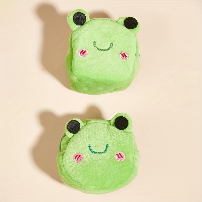 Cute Frog Snack Bag for Dogs - Treat Pouch with Cartoon Design