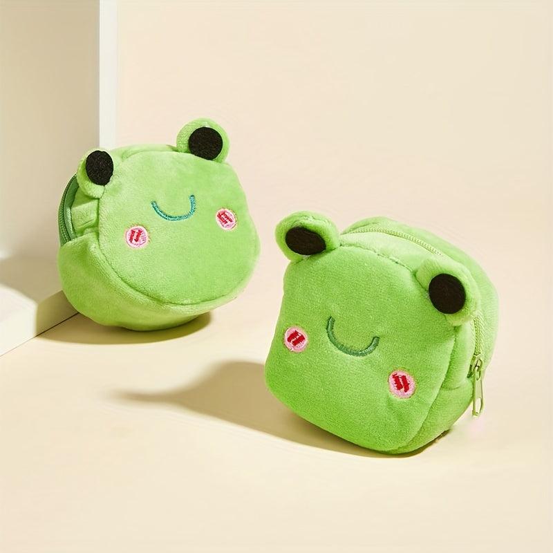 Cute Frog Snack Bag for Dogs - Treat Pouch with Cartoon Design