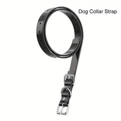 Bungee Dog Collar Strap with D Ring - Replacement for Outdoor Walking Dogs