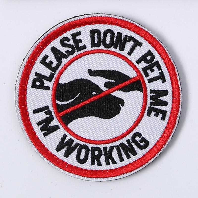 Service Dog Patch Vest Harness Embroidered Emblem