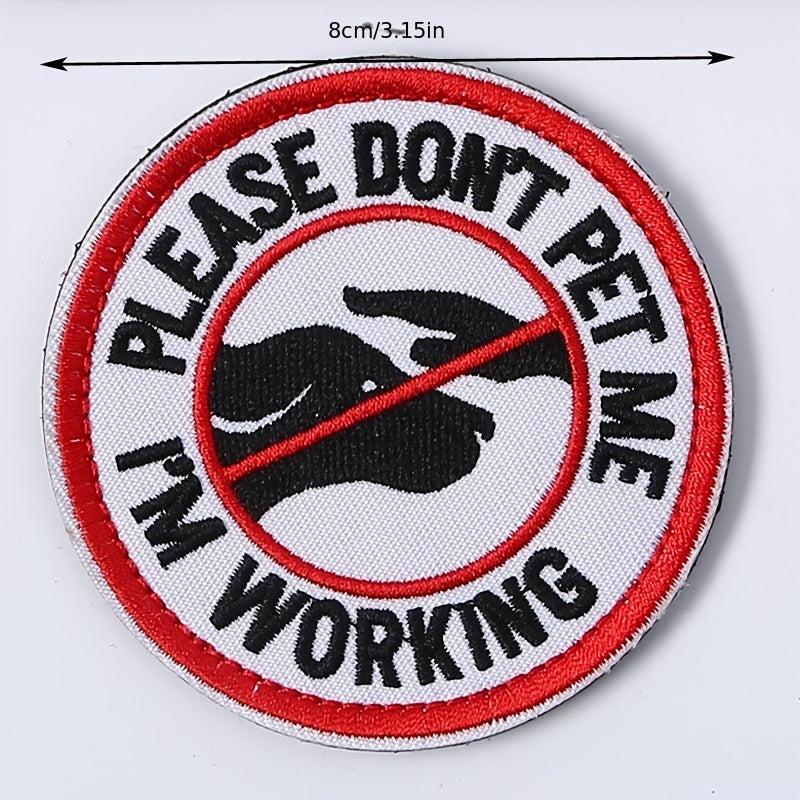 Service Dog Patch Vest Harness Embroidered Emblem