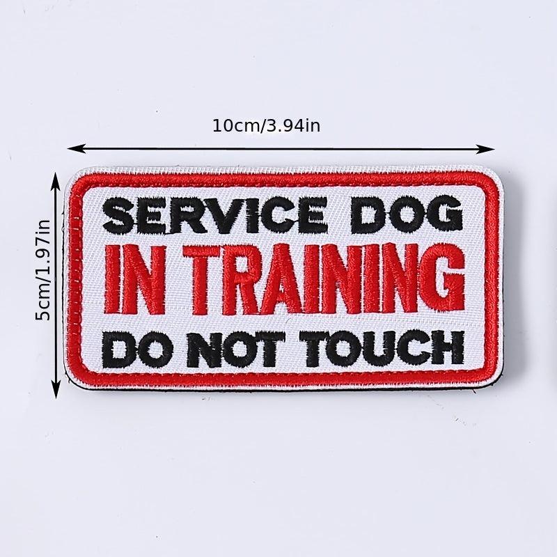 Service Dog Patch Vest Harness Embroidered Emblem