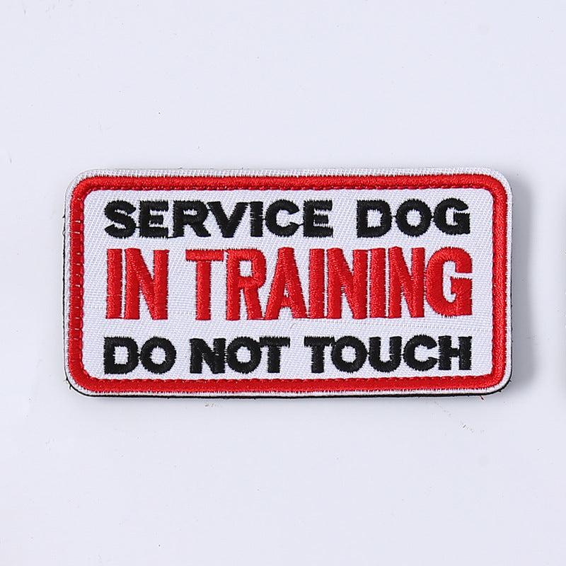 Service Dog Patch Vest Harness Embroidered Emblem