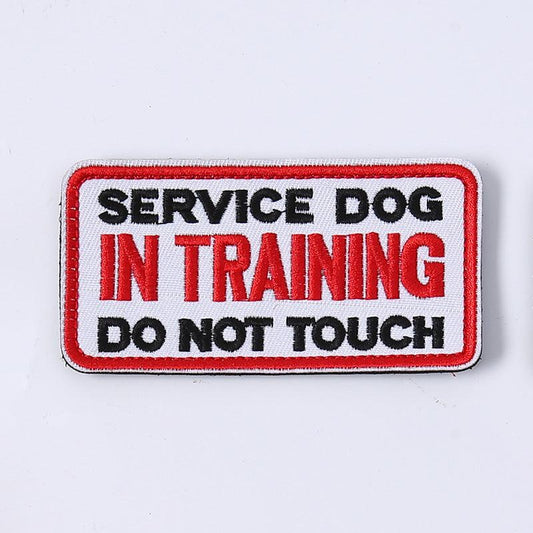 Service Dog Patch Vest Harness Embroidered Emblem