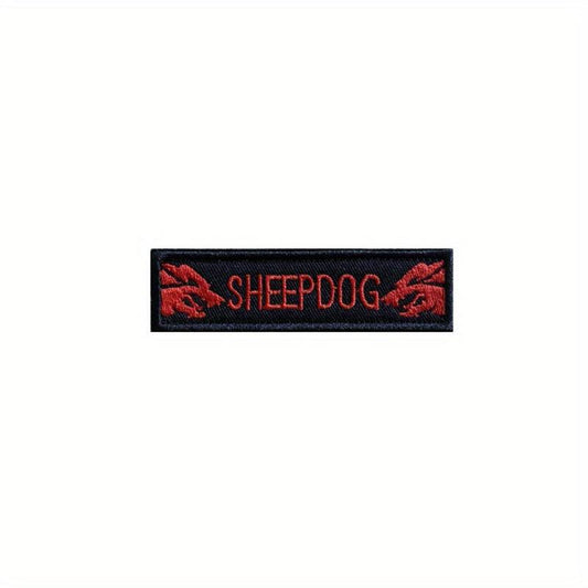 Embroidery Patches Dog Vest Patches Hook Loop Dog Harness Patch