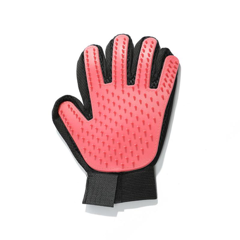 Pet Grooming Glove Deshedding Brush for Dogs & Cats