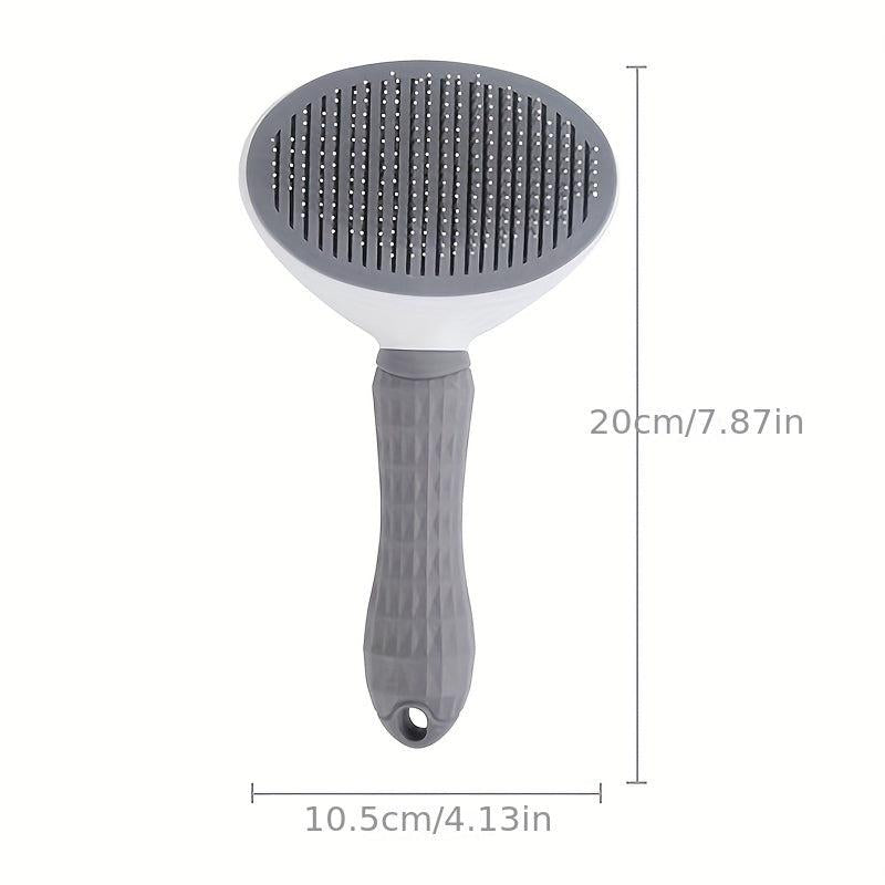 One Click Pet Hair Removal Comb for Dogs and Cats