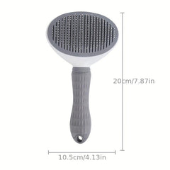 One Click Pet Hair Removal Comb for Dogs and Cats