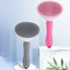 One Click Pet Hair Removal Comb for Dogs and Cats