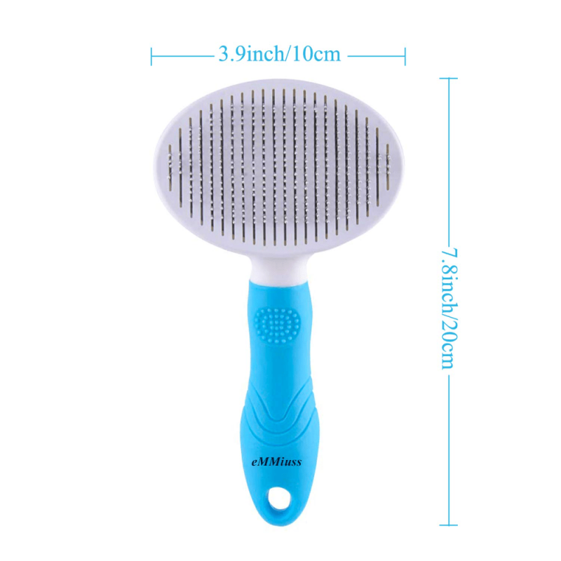 Pet Grooming Tool: Hair Removal Comb and Slicker Brush