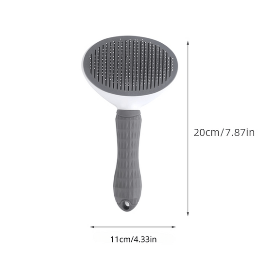 Float Hair Removal Slicker Brush - Pet Grooming Tool