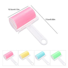 Washable Pet Hair Remover Roller - Effective Cat and Dog Hair Cleaning Tool