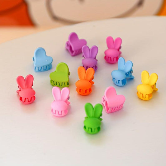 12pcs Small Dog Cat Hair Clip Assorted Colors Easy to Use Pet Accessory