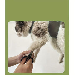 Adjustable Pet Hammock Restraint Bag for Grooming