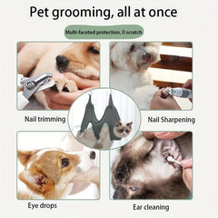 Adjustable Pet Hammock Restraint Bag for Grooming