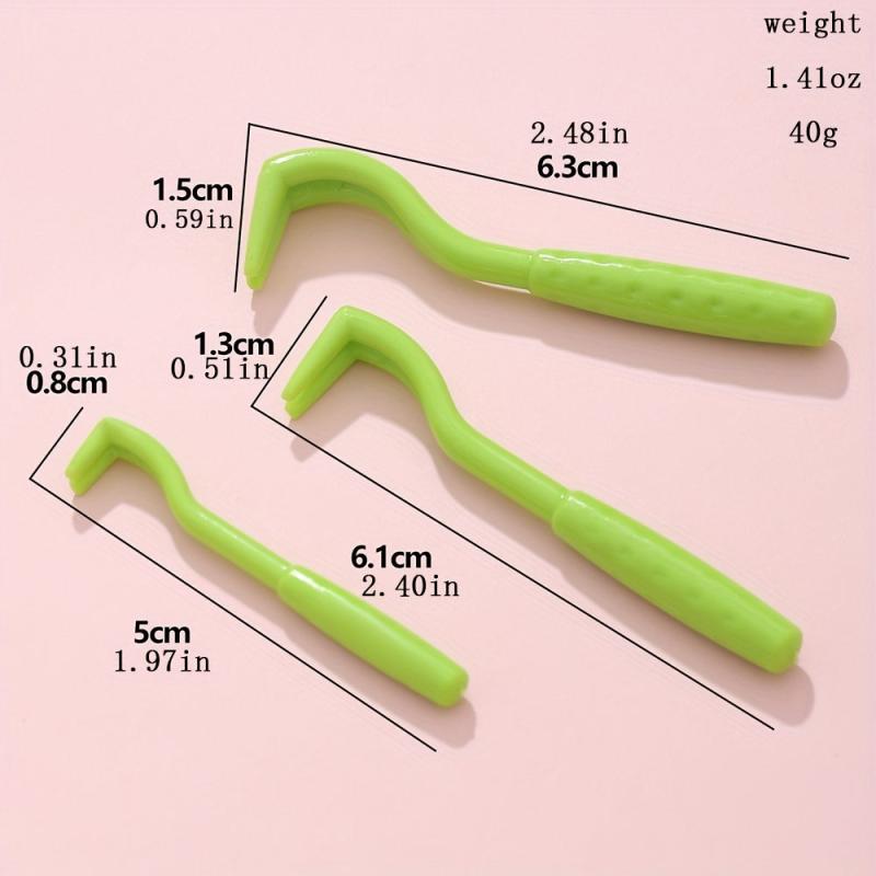 3pc Pet Tick Remover Tool Twist Hook Picker Flea Scratching Pet Grooming