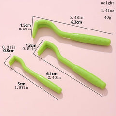 3pc Pet Tick Remover Tool Twist Hook Picker Flea Scratching Pet Grooming