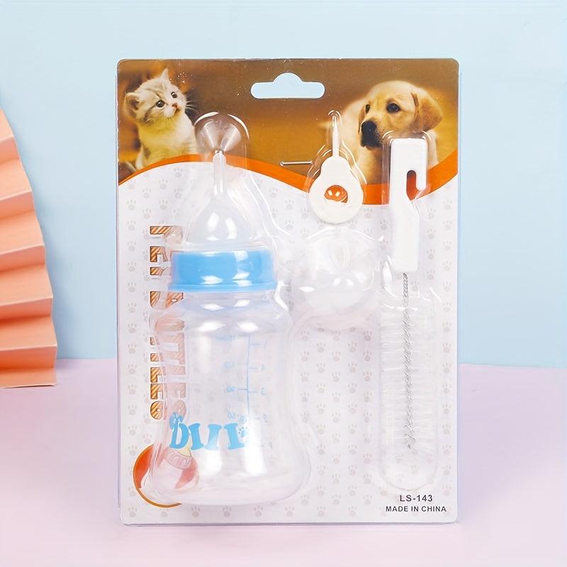 Pet Bottle Set Puppy Kitten Feeding Bottle For Newborn Kittens
