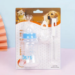 Pet Bottle Set Puppy Kitten Feeding Bottle For Newborn Kittens