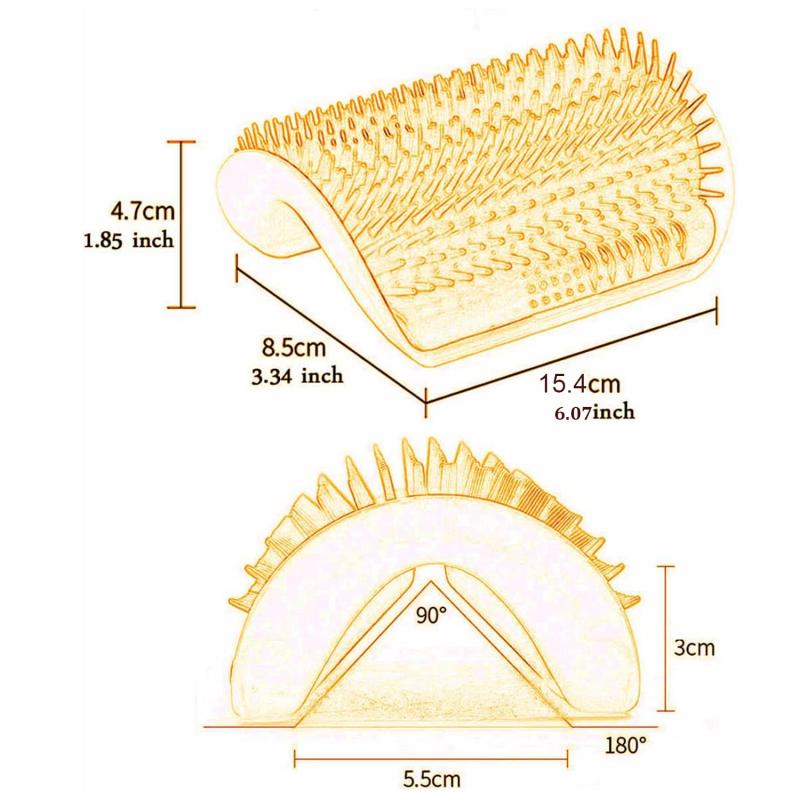 Massage Comb Grooming Brush for Kitten & Puppy