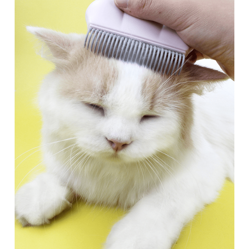 Cat Comb for Long and Short Hair - Pet Grooming Tool for Floating Hair Removal