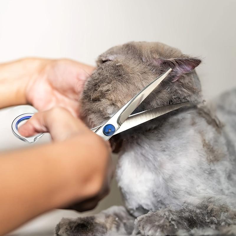 Safe Pet Grooming Scissors for Dogs and Cats