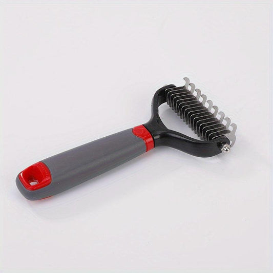 Double Sided Pet Hair Comb - Grooming Tool for Cats/Dogs