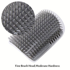 2 Pack Soft Cat Grooming Brush Face Scratcher for Cats