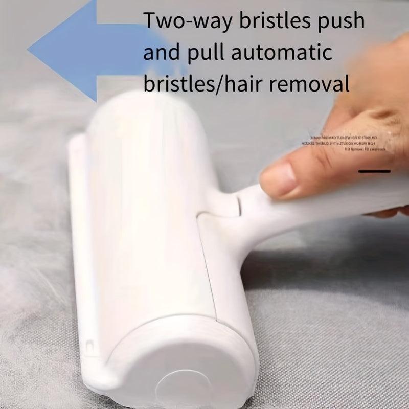 Pet Hair Remover Fabric Fuzz Brush Reusable Dog Cat Lint Carpet Cleaner