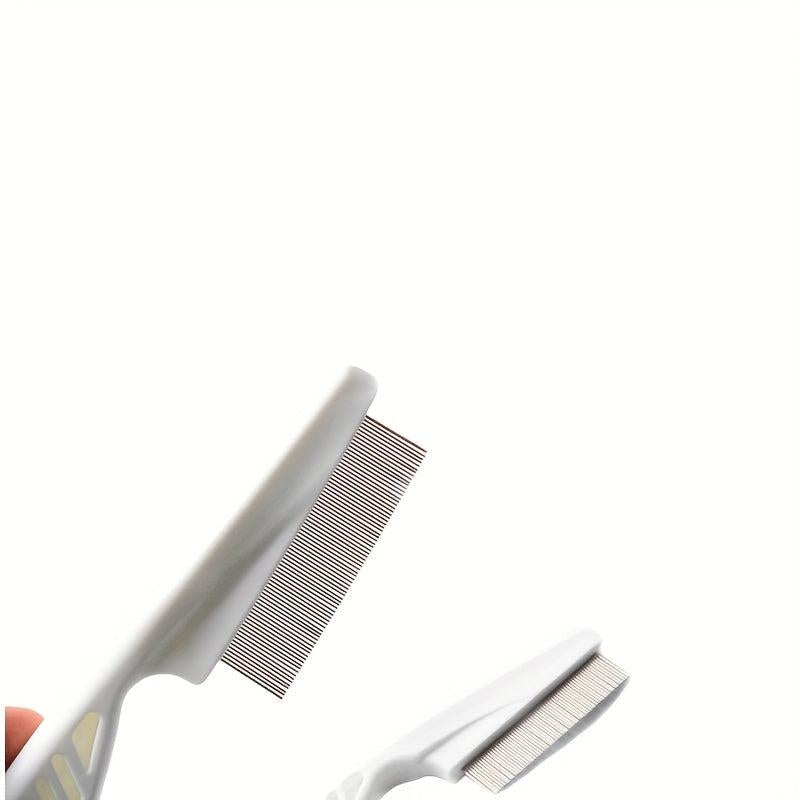Pet Flea & Lice Comb for Dogs, Cats - Gentle Grooming & Tick Removal
