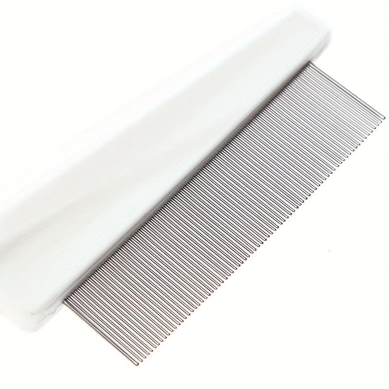 Pet Flea & Lice Comb for Dogs, Cats - Gentle Grooming & Tick Removal