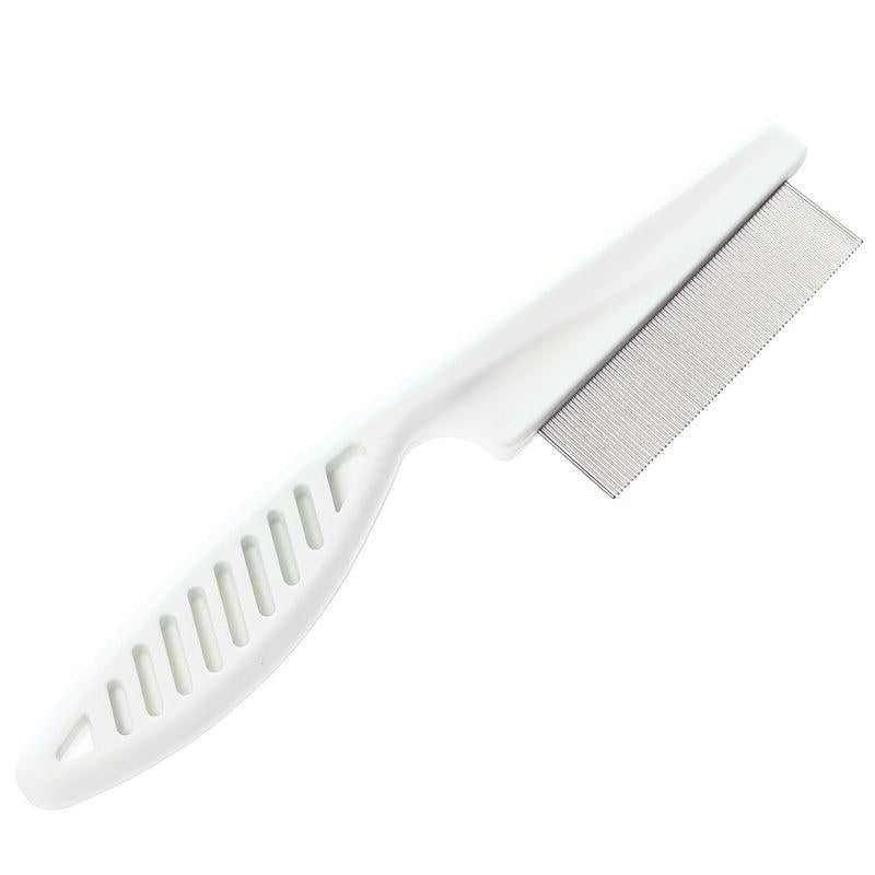 Pet Flea & Lice Comb for Dogs, Cats - Gentle Grooming & Tick Removal