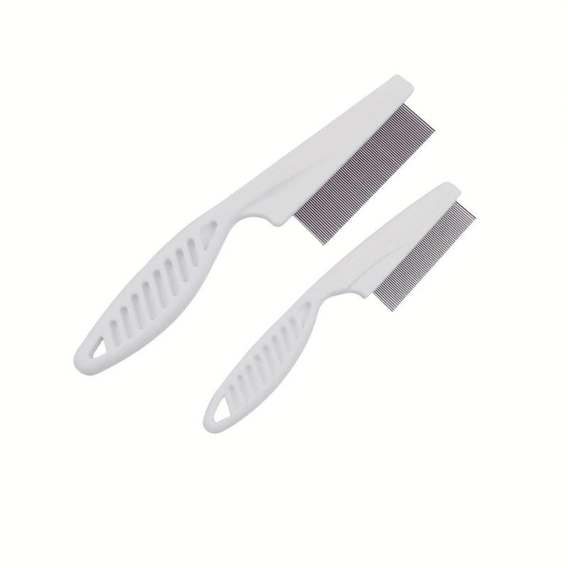 Pet Flea & Lice Comb for Dogs, Cats - Gentle Grooming & Tick Removal
