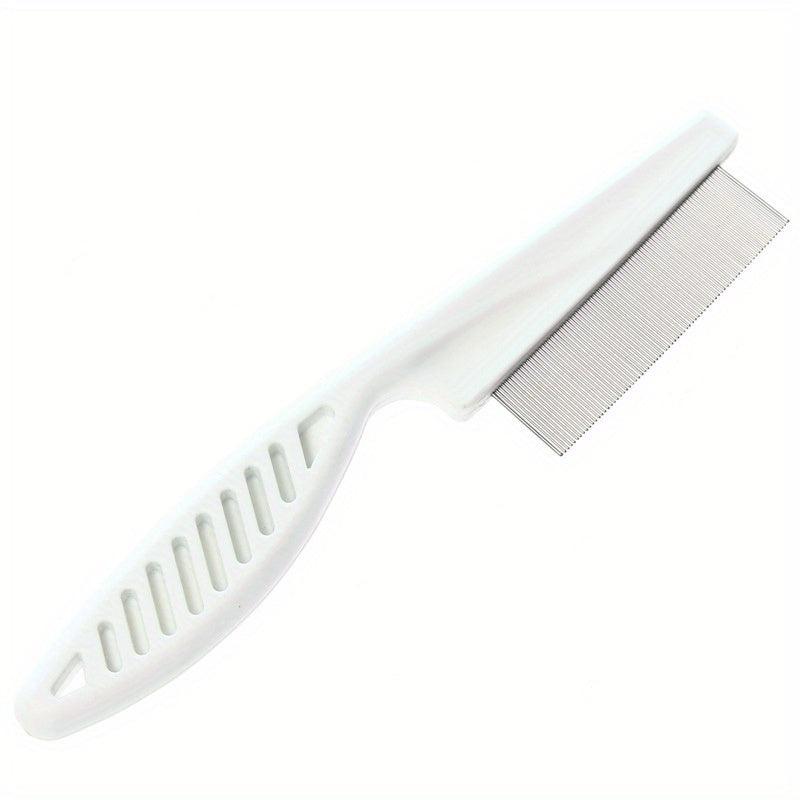 Pet Flea & Lice Comb for Dogs, Cats - Gentle Grooming & Tick Removal