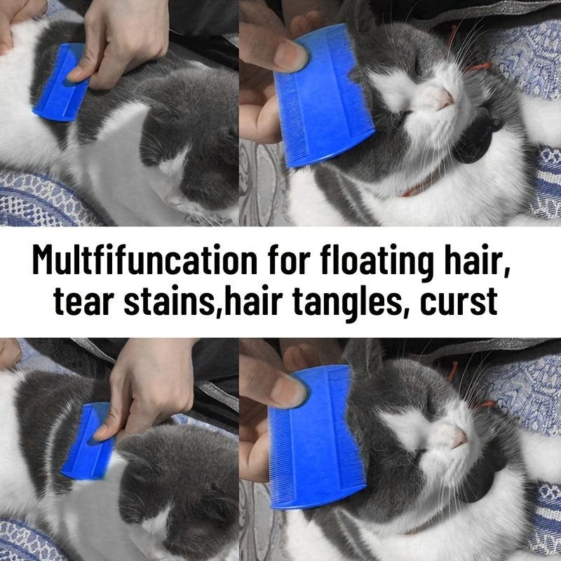 6pcs Pet Comb Set for Dogs and Cats - Strong Teeth for Grooming
