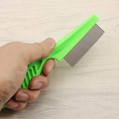 Stainless Steel Pet Comb for Fleas & Lice Removal