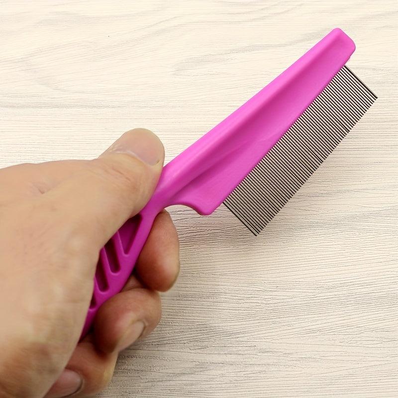 Stainless Steel Pet Comb for Fleas & Lice Removal