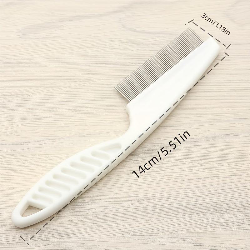 Stainless Steel Pet Comb for Fleas & Lice Removal
