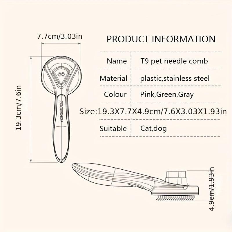 Cat Hair Removal Comb Slicker Brush - Dog & Cat Grooming Tool