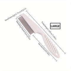 Pet Grooming Comb for Tangle-Free & Shedding-Free Coats