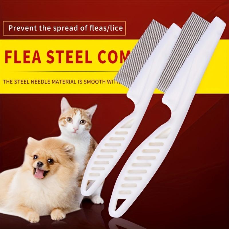 Pet Grooming Comb for Tangle-Free & Shedding-Free Coats