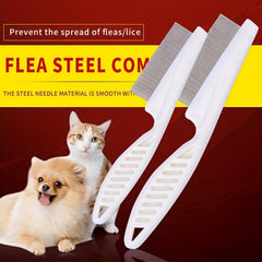 Pet Grooming Comb for Tangle-Free & Shedding-Free Coats