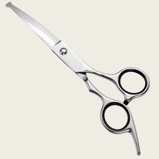 Professional Pet Grooming Shears Curved with Round Tips